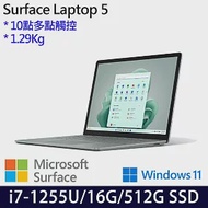 【Microsoft】微軟 Surface Laptop 5 (13.5＂/i7/16G/512G) 輕薄 觸控筆電 莫蘭迪綠