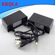 QKKQLA Waterproof outdoor AC/DC Power Supply 12V 2A 2000ma 100-240V  EU Plug Power Adapter Charger for CCTV Camera LED Strip Light E14