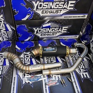 Knalpot racing YOSINGSAE exhaust jupiter mx king/mx new 135/mx old satria fu 150 karbu/injeksi fufi