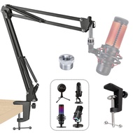 QuadCast Boom Arm, Mic Arm Microphone Arm for HyperX QuadCast SoloCast Blue Yeti Fifine AM8 and Most