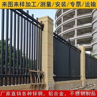 Free Trade Zone Fence Railing Mall Hotel Iron Art Guardrail Shenzhen Fluorocarbon Powder Fence Europ