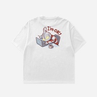ITwoApparel - Ultraman I'm Ok T-Shirt Unsiex 100% Cotton Combed 24s