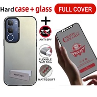 Ceramic Privacy Resistant Tempered Glass Case for vivo v40 lite Y19S 4G y29s y29t y04 Y04S 4G Y21D Y