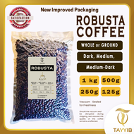 ROBUSTA Coffee Beans Ground | Premium Coffee Robusta | Tayyib