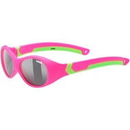 UVEX Sportstyle 510 Toddler Sunglasses - Pink Green