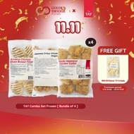 [Bundle of 4] Tay Chicken - Skinless Breast Fillet/ Jap Crispy / Ikeda Jap Cutlet Frozen (HALAL)