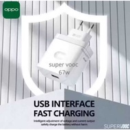 Charger Oppo 67W SUPER VOOC Fast Charging USB Type C Type micro Casan oppo SuperVooc real output