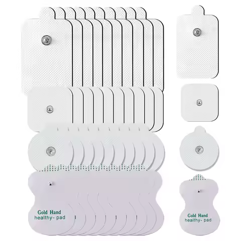 TENS Electrodes for TENS Muscle Electrostimulation Patches Self-adhesive Electrodes Pads Pulse Massa