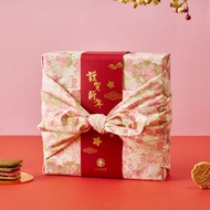 【年節禮盒預購】緋寒花見－綜合燒菓子風呂敷木盒