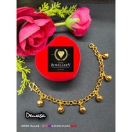 🔥HOT DESIGN🔥GELANG TANGAN LOCENG DEWASA@GELANG KAKI BUDAK (SUASA)
