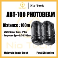NioTech ABT-100 PHOTOBEAM 100m DUAL ALARM SENSOR HOUSE ALARM SENSOR BARRIER ALARM SENSOR
