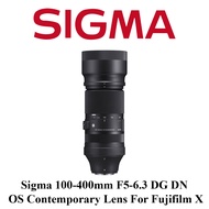 Sigma 100-400mm F5-6.3 DG DN OS Contemporary Lens For Fujifilm X / Sony E