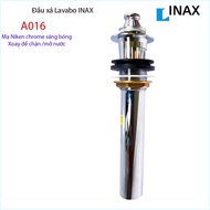 Xả lavabo Inax KAG-A016V Ống xả chậu có chặn nước xoay Inax chính hãng thoát nhanh hặn tóc tốt