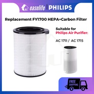 Replacement Compatible with Philips AC1715 AC1711 Air Purifier Philips FY1700 HEPA + Carbon Filter P