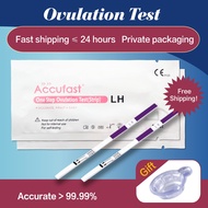 ACCUFAST Ovulation Test Strips Urine Test Kit LH Pregnancy Test Strips Kit Ovulation【Private ship】