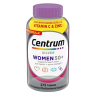 Centrum 275 tablets Silver Men and Women 50+ Multivitamin Multimineral USA วิตามินรวมสำหรับคน อายุ 5