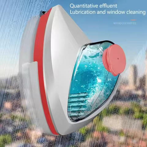 Double Sided Magnetic Glass Window Cleaner Household Cleaning Tool Automatic Drainage Wiper Glass Wi