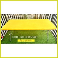 ◀ Folding Table Cloth Lifetime Table Cloth Spandex Elastic Table Cloth