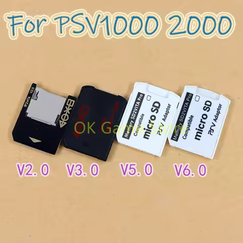Micro SD Memory Card Slot For SD2VITA Pro Adapter V2 V3 V5 V6 Reader Converter For PS Vita PSV 1000 