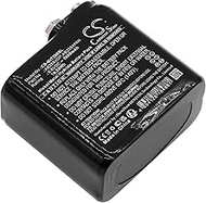 WOLWES Battery Replacement for Megger P/N: AB2584 GP, AB2584GP, AB2584PAN, TDR2000-C, Time Domain Re