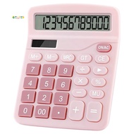 12 Digits Electronic Calculator Solar Calculator Dual Power Calculator Office Financial Basic Desk C