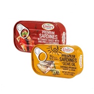 ♞Century Premium Sardines In Olive Oil 120g and Tomato Sauce with Piri-Piri & Cucumber