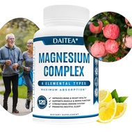 DAITEA Magnesium Complex, 6 Elements, Health Supplement, Bone and Heart Health, Good , Health Benefi