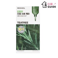 Mediheal - 茶樹舒緩護理保濕導入精華面膜 10片(限量加送1片)(平行進口)