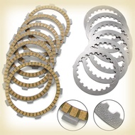 Clutch Friction Disc Plate Kit for Honda DT230R SDR200 (2TV) TDR125 YFS200 TZR125 R/RR DT200R/WR DT1