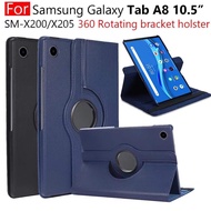 For Samsung Galaxy Tab A8 10.5 Inch 2021 SM-X200 X205 Rotate Leather Flip Case For Galaxy Tab S7 S8 S9 A9+ S6 Lite 10.4 TAB A 10.1 2019 2016 T580 T585