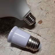 E27 to E27 adapter E27 extend holder E27 holder extension - White