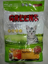 Greens Seafood Cat Food Makanan Kucing 8kg