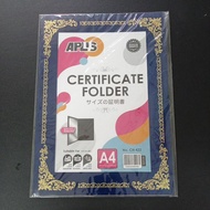 A4 CERTIFICATE FOLDER