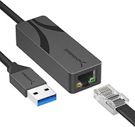 SABRENT USB 3.0 to 2.5 Gigabit Ethernet Adapter – USB-A to 2.5GbE Network Adapter, Aluminum Housing,