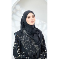 Abaya Ayana Shawl - Premium Chiffon Shawl Set Eid Kaftan Abaya 1.9m Kimyra