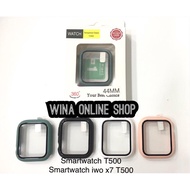 Silicone full cover Watch T500 / iwo x7 T500 Smart Watch 38mm,40mm, 42mm,44mm Glass