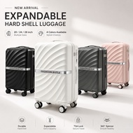 Luggage 20/24/28 inch capacity expansion 35% | ABS+PC hard shell Suitcase / Silent Universal Wheel T