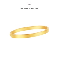 Lee Hwa Jewellery 916 Gold Timeless Bangle