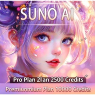SUNO V5.5 AI MUSIC GENERATION ACCESS STUDIO V5 PRO/PREMIER PLAN🎵CREATE CUSTOM SONGS WITH LYRICS & VO