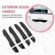 Car Smart Door Handle Cover Sticker Frame For Honda Civic 10Th 2016-2021 FC1 FK7 FK8 Accessories