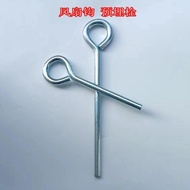 Fan Hook Ceiling Light Hook Round Grab Hook Extended Thickened Fixed Galvanized Iron Hook Pre-embedd