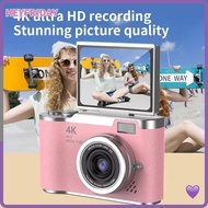 HEYFRIDAY Digital Camera​​, ​​4K Resolution​​ ​​180° Flip Screen​​ ​​48MP Photography Camera​​, ​​48