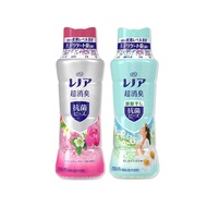 【日本P&amp;G】Lenor蘭諾煮沸般超消臭汗味衣物除臭芳香顆粒香香豆490ml-多款任選(香氛柔軟精，洗衣槽防霉，室內晾曬防臭劑，滾筒直立洗衣機適用)_廠商直送