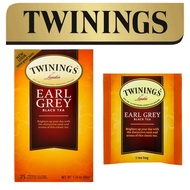 ⭐ ชา Twinings ⭐ Earl Grey 🍵 ชาทไวนิงส์ เอิร์ลเกรย์แบบกล่อง 25 ซอง ชาอังกฤษนำเข้าจากต่างประเทศ