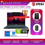 MSI Cyborg 14 A13VF-248 14'' FHD+ Gaming Laptop ( i7-13620H, 16GB, 512GB SSD, RTX4060 8GB, W11 )