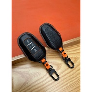 Peugeot 2008, 3008, 5008, 408 Leather Key Case - - Epsom Cowhide
