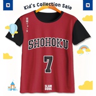 Slam Dunk Kids T-Shirt Cute Slam Dunk Cartoon Animation FilmV3 for Children 3D Printing for Ages 1-1