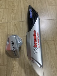 Ốp pô và chụp đích pô winner v1 màu bạc