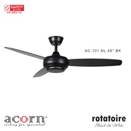 Acorn Rotatoire AC-101 | 48 Inch Ceiling Fan | No Light