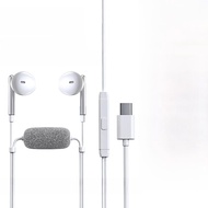 หูฟังสายบันทึกเสียง Karaoke พร้อมการ์ดเสียงในตัวสำหรับ Apple Oppo Huawei รุ่น K5 หูฟังแบบสวมหูแบบไม่